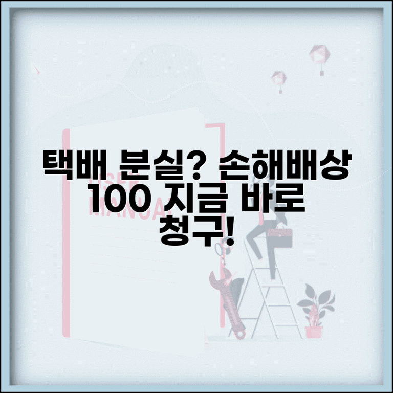택배 분실 손해배상 | 택배 분실 파손시 택배사 손해배상 청구 방법