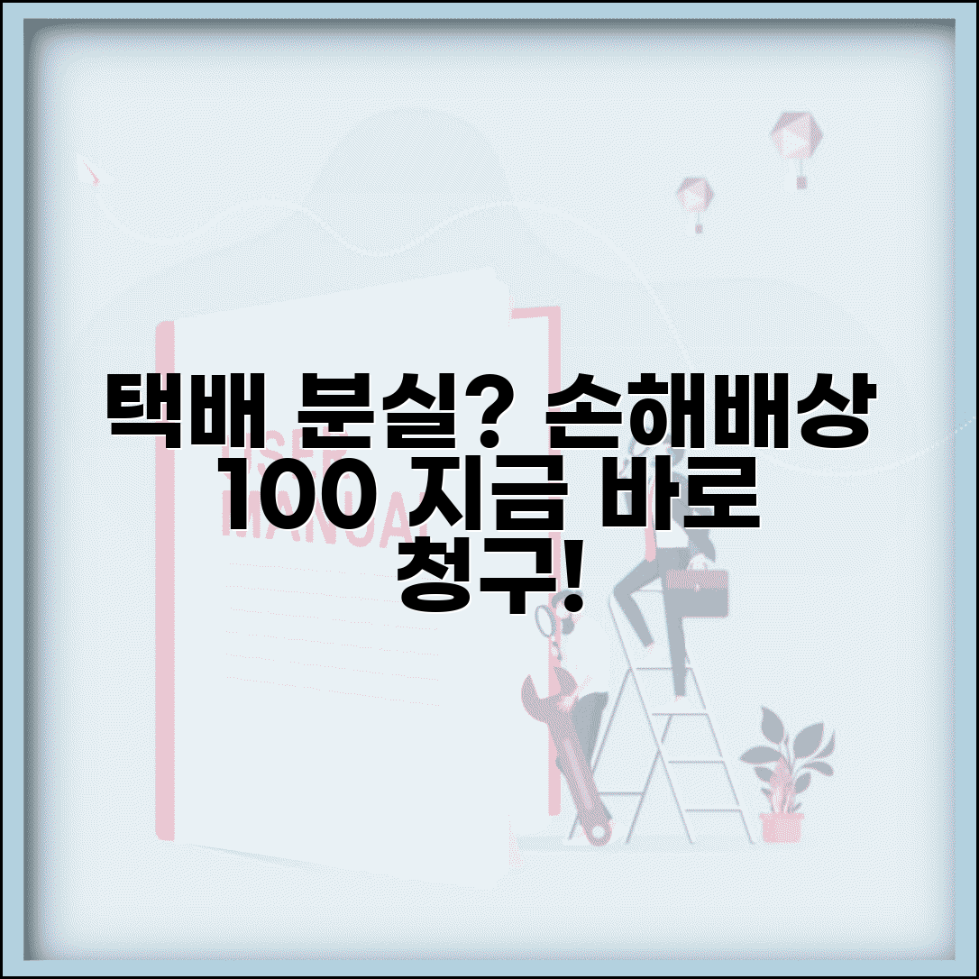 택배 분실 손해배상 | 택배 분실 파손시 택배사 손해배상 청구 방법