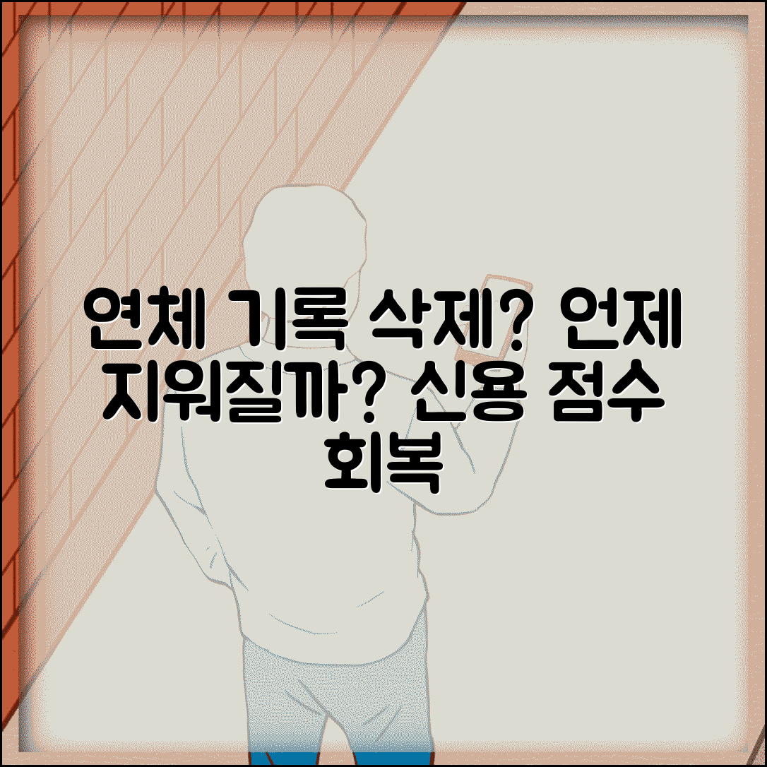 대출 연체 기록 몇년 후에 삭제되나요 | 대출연체 | 신용정보 | 보존기간