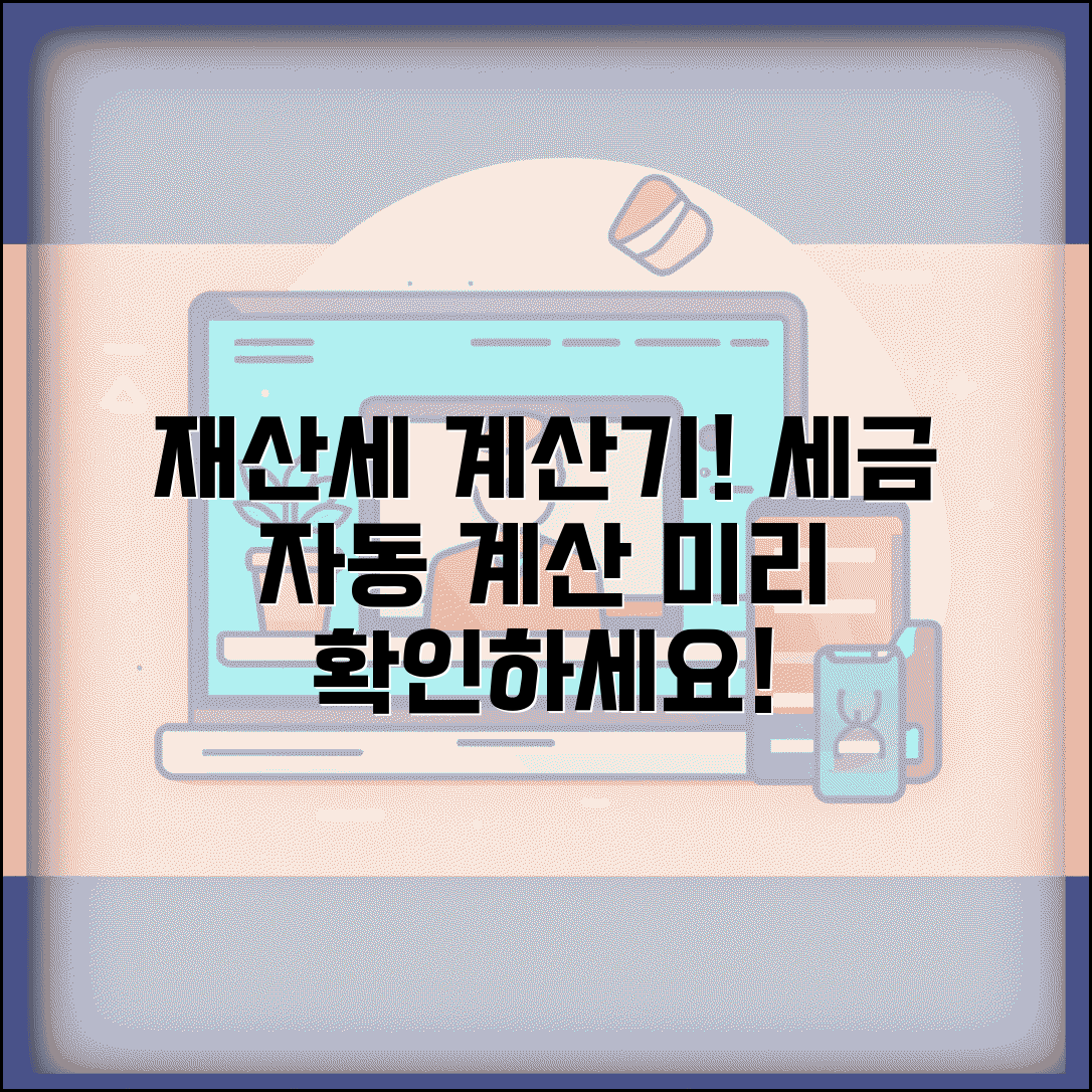 재산세 계산기 사용법 | 재산세 자동 계산과 세금 미리 계산하기