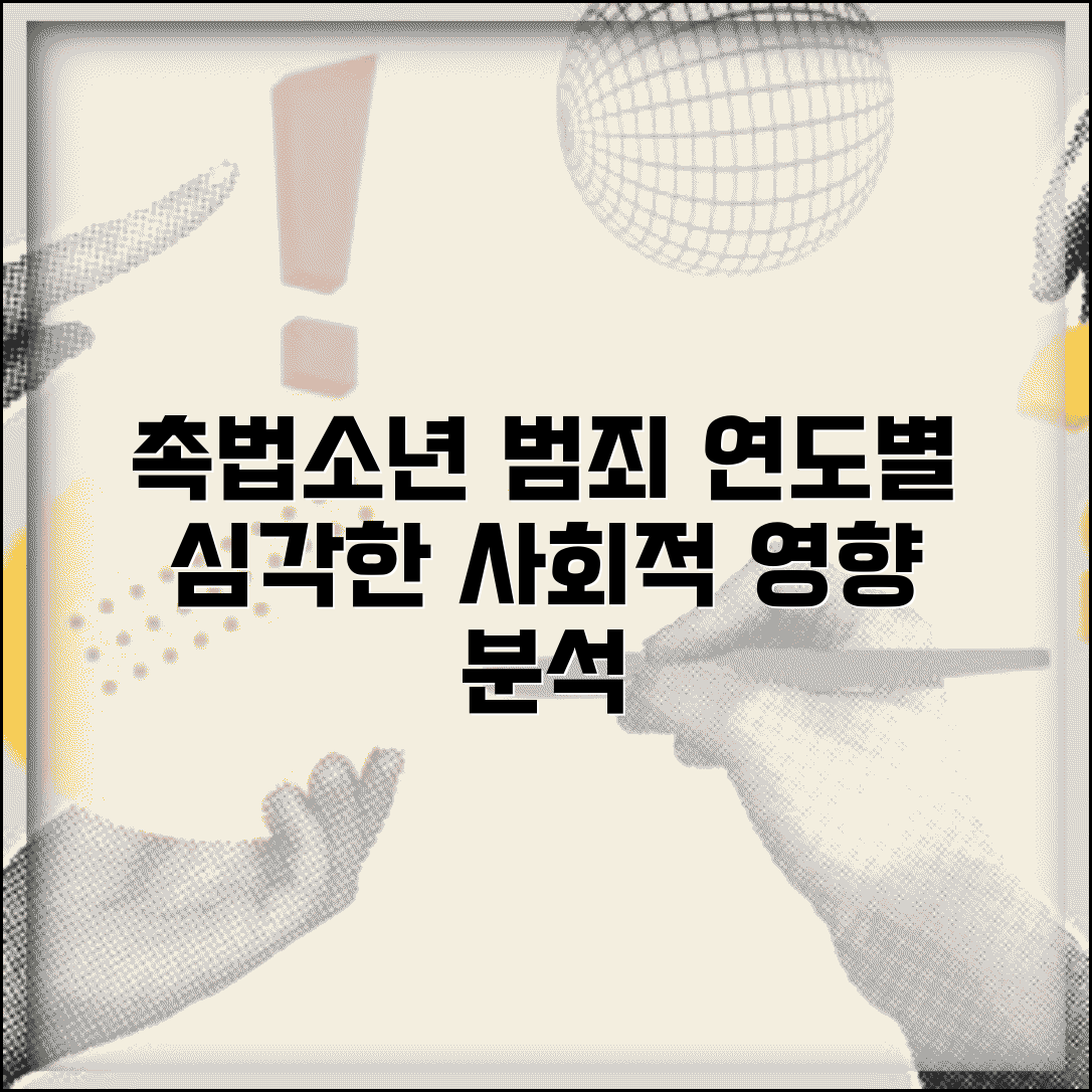 촉법소년 범죄율 통계 분석 결과 | 연도별 증감 추이와 사회적 영향 평가