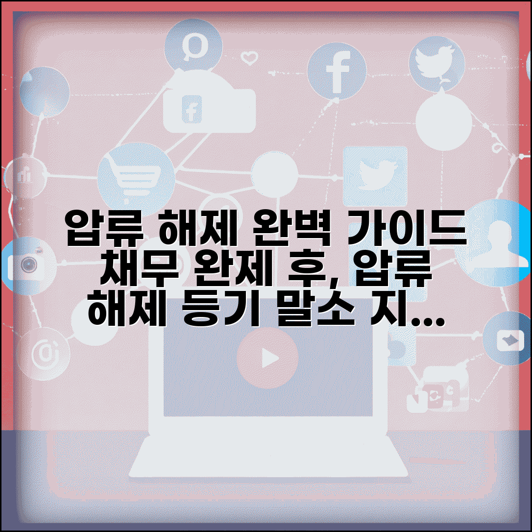 압류 해제 조건 | 채무 완제 후 압류 해제 신청과 등기 말소