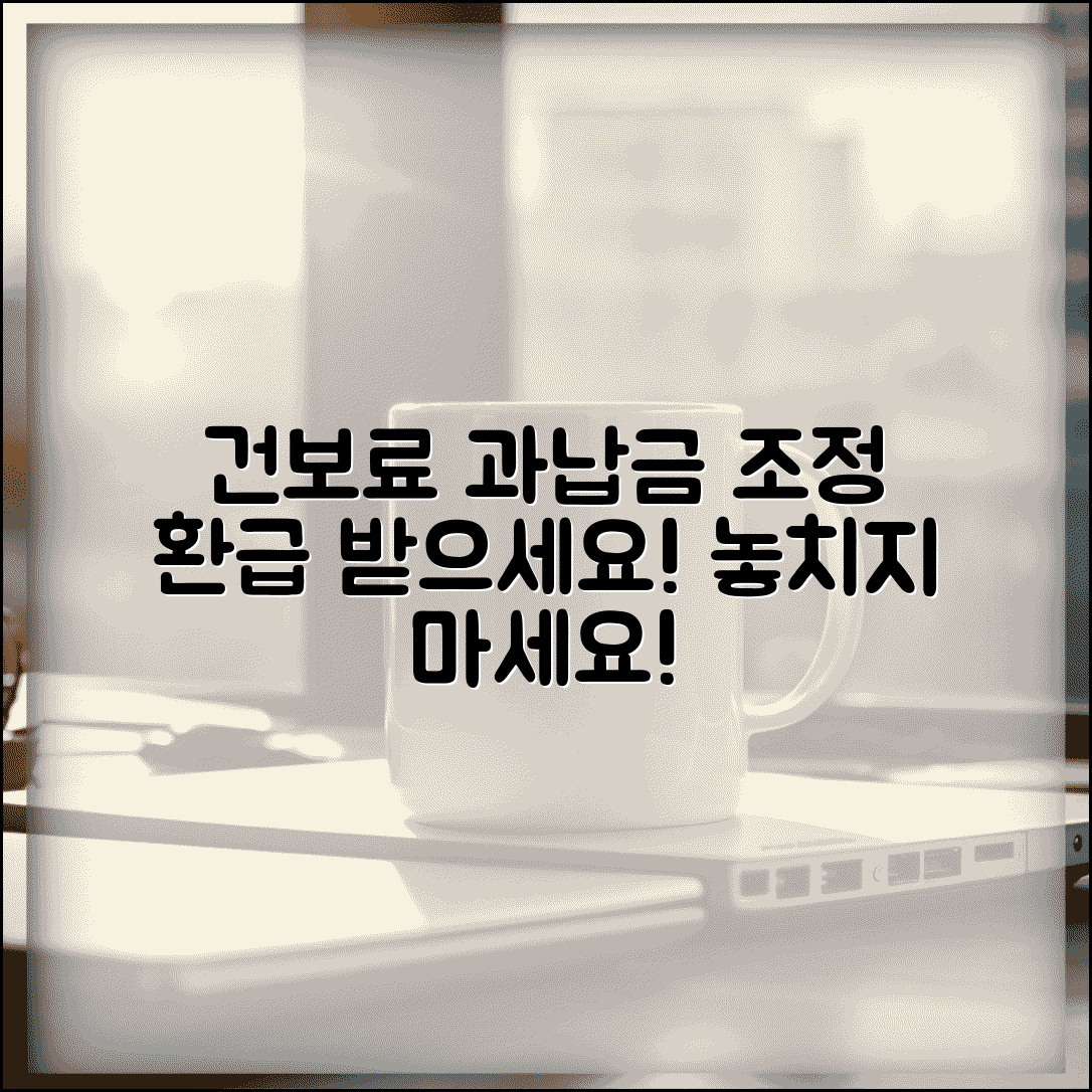 건강보험료 과다납부 조정 | 건보료 많이 낸 경우 조정 신청