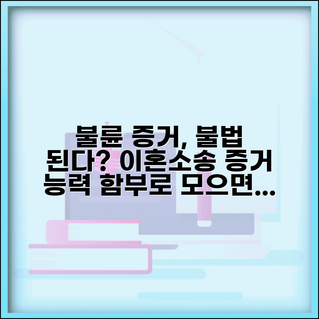 이혼소송에서 상대방 불륜 증거 수집할 때 불법 되는 경우는 언제인가요 | 불륜 증거 | 불법 수집 | 증거 능력