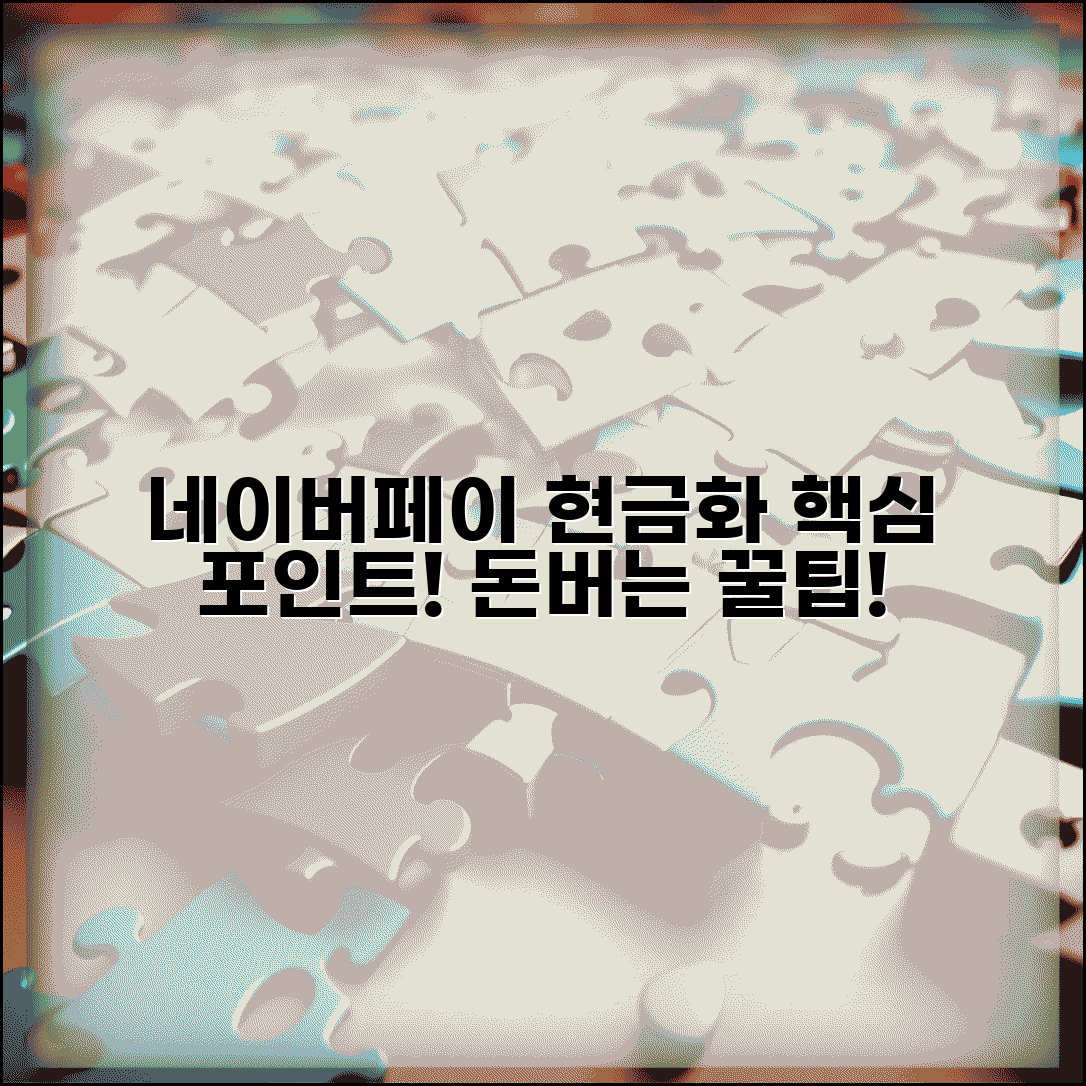 네이버페이 현금화 | 네이버페이 포인트 현금 전환 완벽가이드