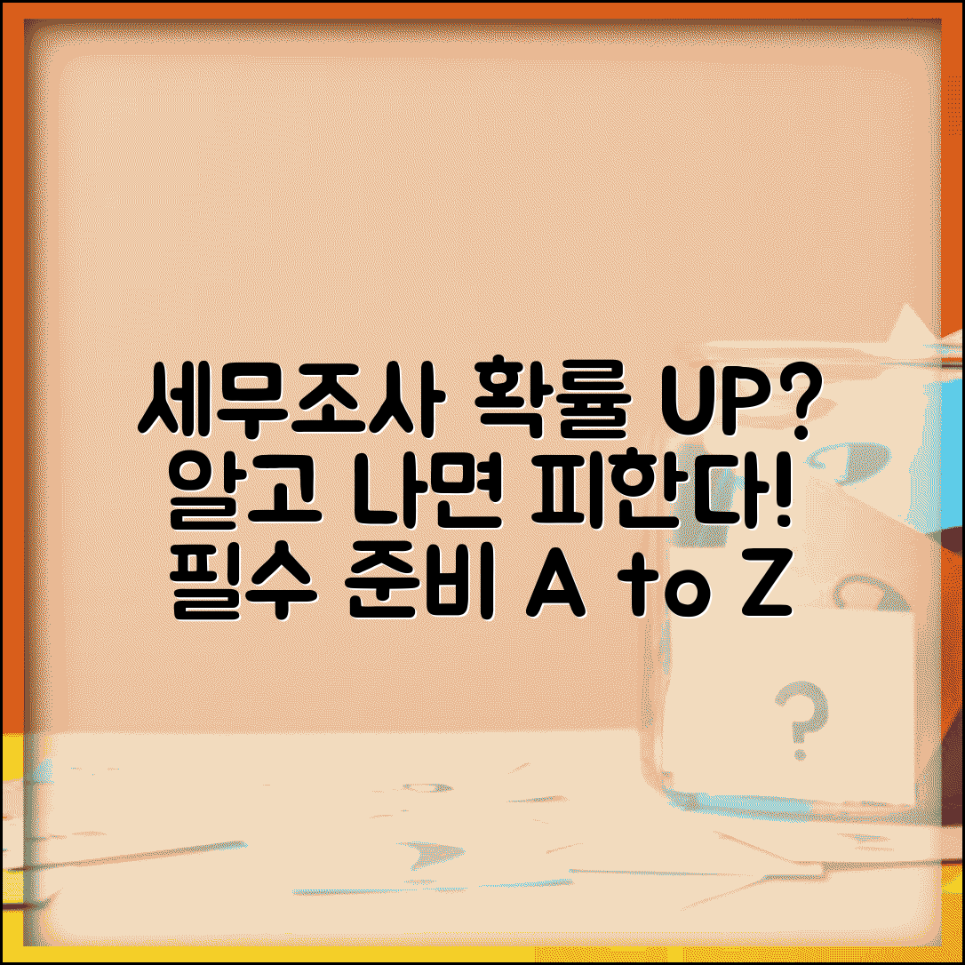 세무조사 나올 확률 얼마나 되나요 | 선정기준, 예상되는 확률, 준비방법 총정리