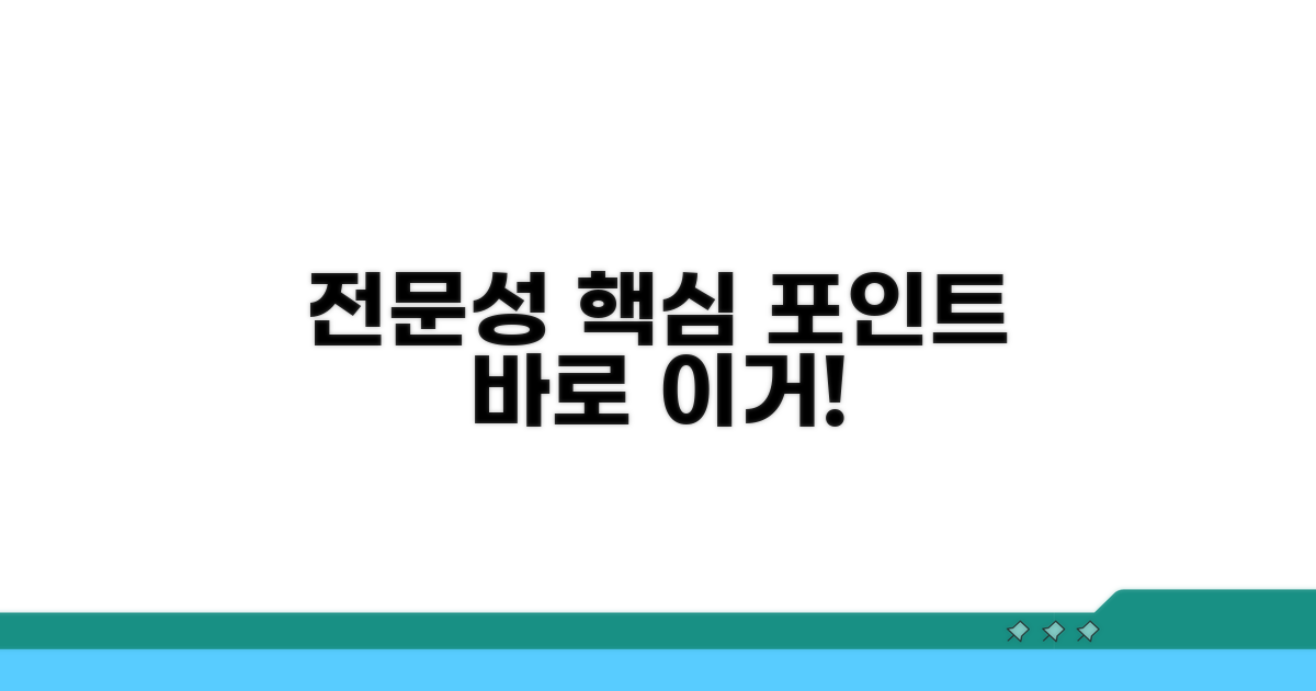 전문성 판단, 핵심 포인트는?