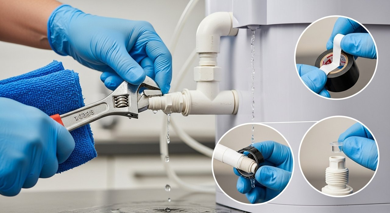 정수기 누수 해결 방법 | 배관 연결 누수, 직접 고치는 3가지 방법