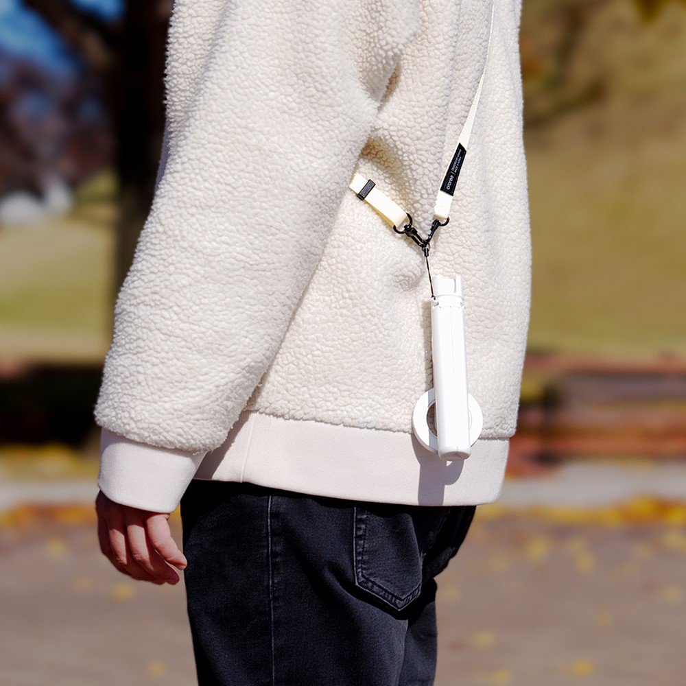 아라리 맥세이프 셀카봉 삼각대 블루투스 리모컨 맥피 포드 화이트 상세 이미지 2