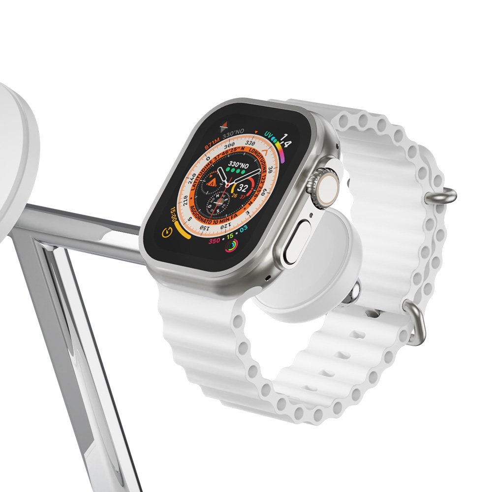 3in1 애플 MFM 듀얼 맥세이프 고속 무선 충전기 MC410 블랙 상세 이미지 2