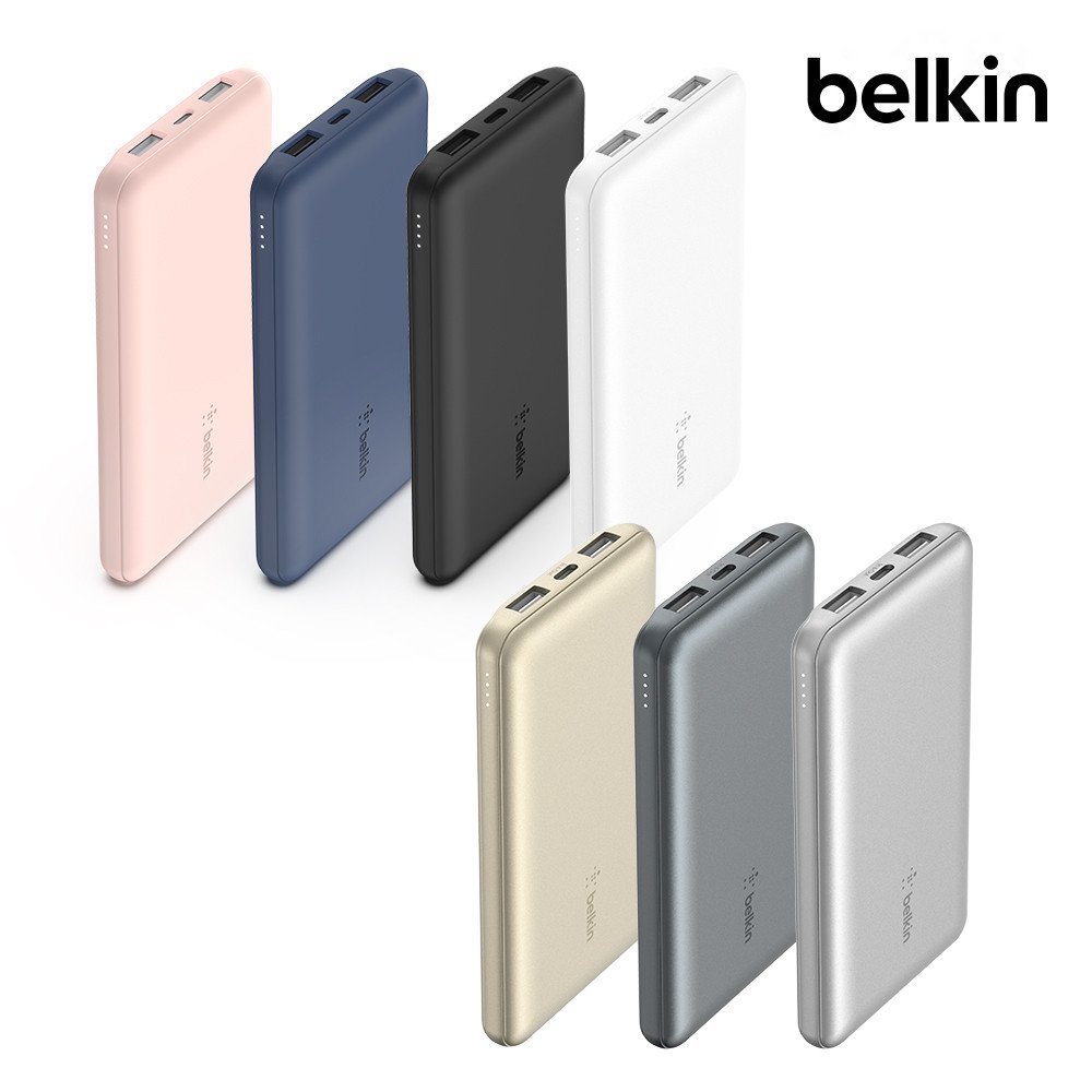 벨킨 10000mAh 3포트 15W PD 고속 충전 보조배터리 BPB011bt 아이폰17 16 15 14 13 12 갤럭시 S26 S25 기내반입 글로벌 안전인증 상세 이미지 1