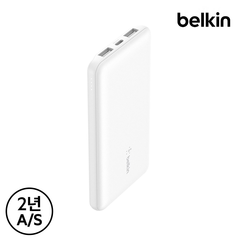 벨킨 10000mAh 3포트 15W PD 고속 충전 보조배터리 BPB011bt 아이폰17 16 15 14 13 12 갤럭시 S26 S25 기내반입 글로벌 안전인증 상세 이미지 2