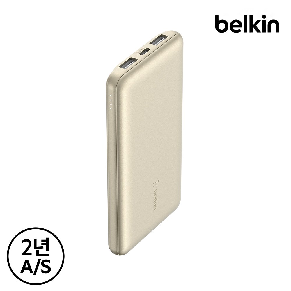벨킨 10000mAh 3포트 15W PD 고속 충전 보조배터리 BPB011bt 아이폰17 16 15 14 13 12 갤럭시 S26 S25 기내반입 글로벌 안전인증 상세 이미지 2