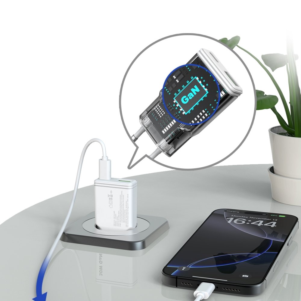 30W GaN 2포트 PD PPS 슬림 경량 초고속 충전기 볼트30 상세 이미지 2