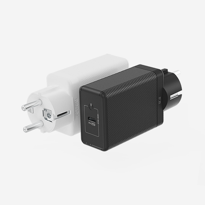 USB PD 100W PPS GaN 접지 초고속 충전기 GS510 화이트 상세 이미지 1