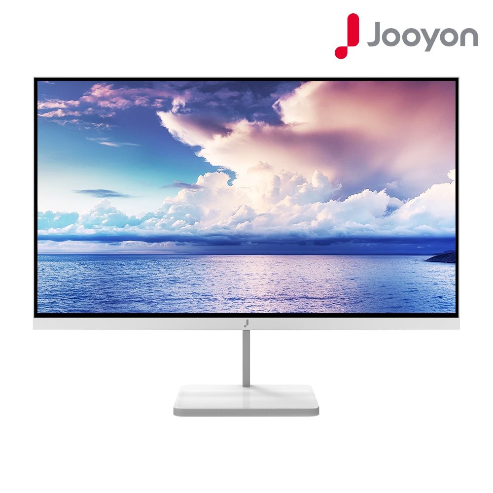 주연테크 V24FX-W FHD 100Hz 컴퓨터 모니터 화이트 59~61cm(24인치), 무결점 상세 이미지 2