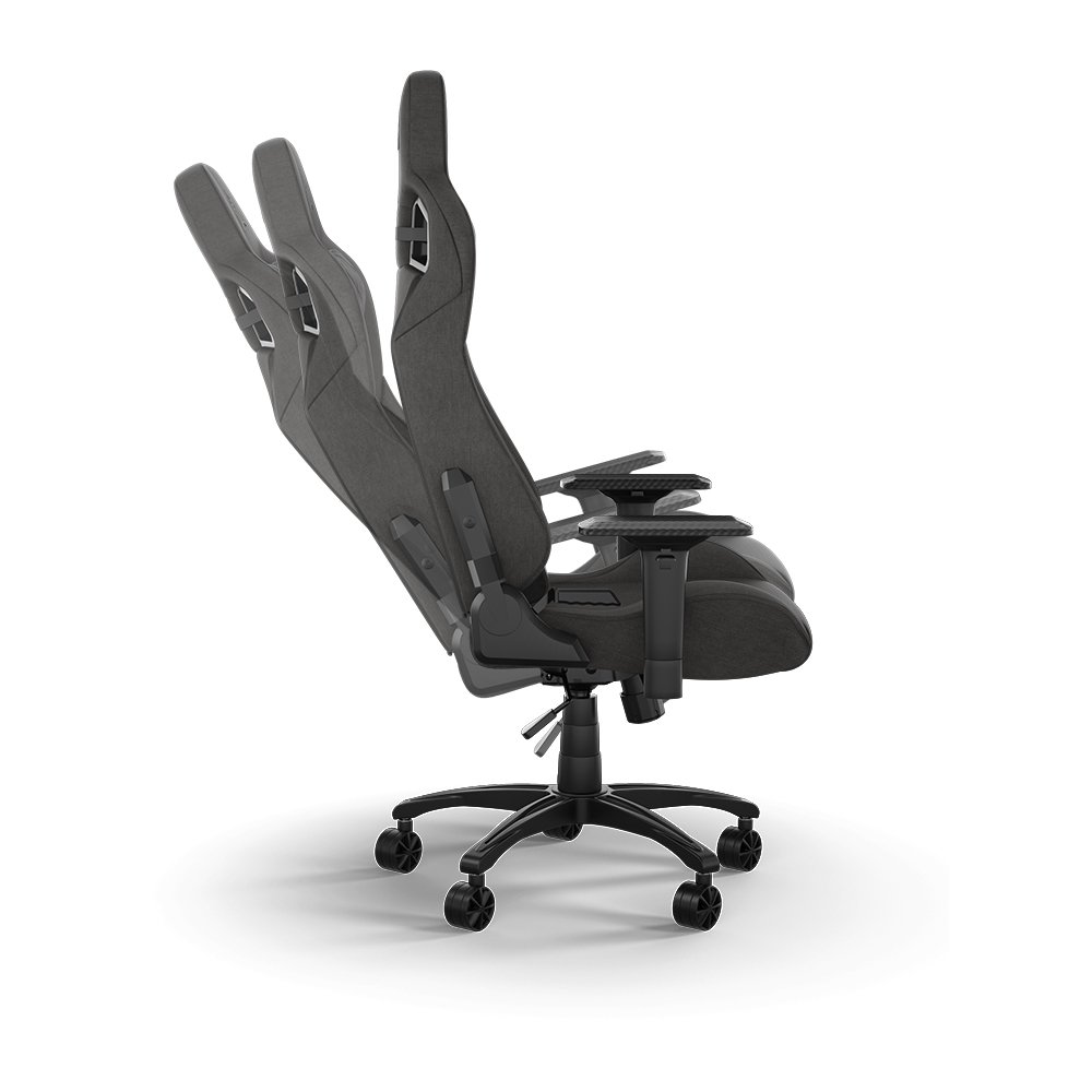 커세어 NEW T3 러시 패브릭 게이밍 의자 블랙 상세 이미지 1