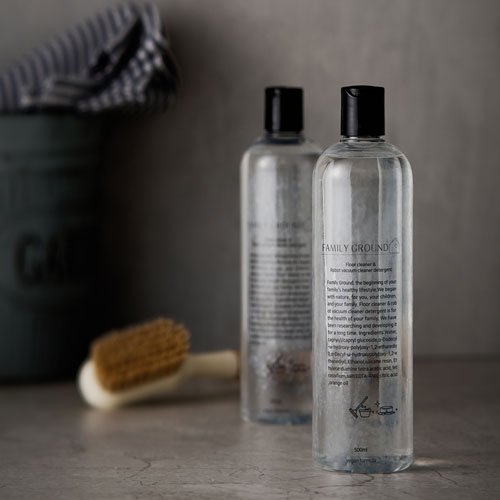 패밀리그라운드 로봇청소기세제 걸레냄새 관리 드리미 에코백스 로보락 호환 500ml, 2개 상세 이미지 1