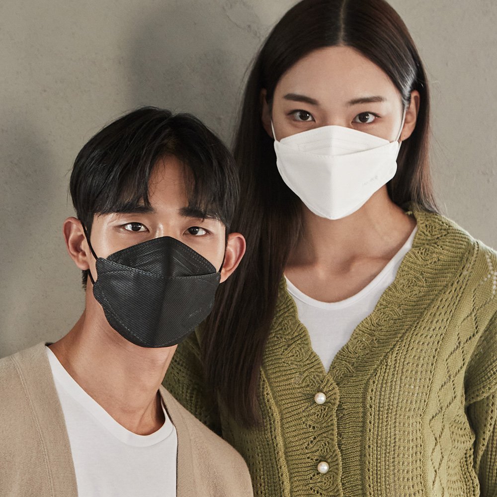 메디케이알 입체형 케어핏 KF94 대형 100매 황사마스크 상세 이미지 1