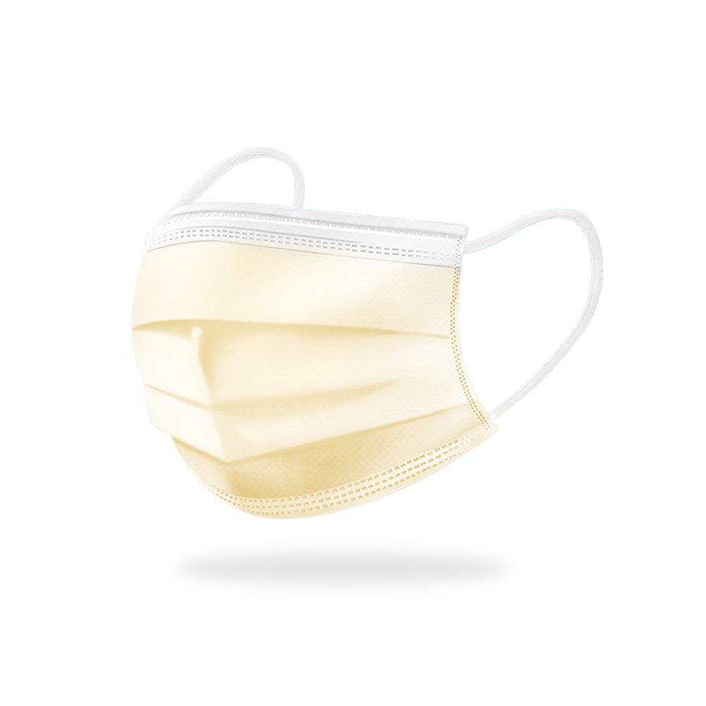 유앤미 숨편한 덴탈마스크 귀안아픈 마스크 L(대형), 아이보리, 300개 상세 이미지 2