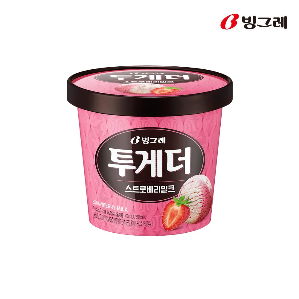 빙그레 BEST 파인트 아이스크림 혼합 구성(5개) 상세 이미지 1