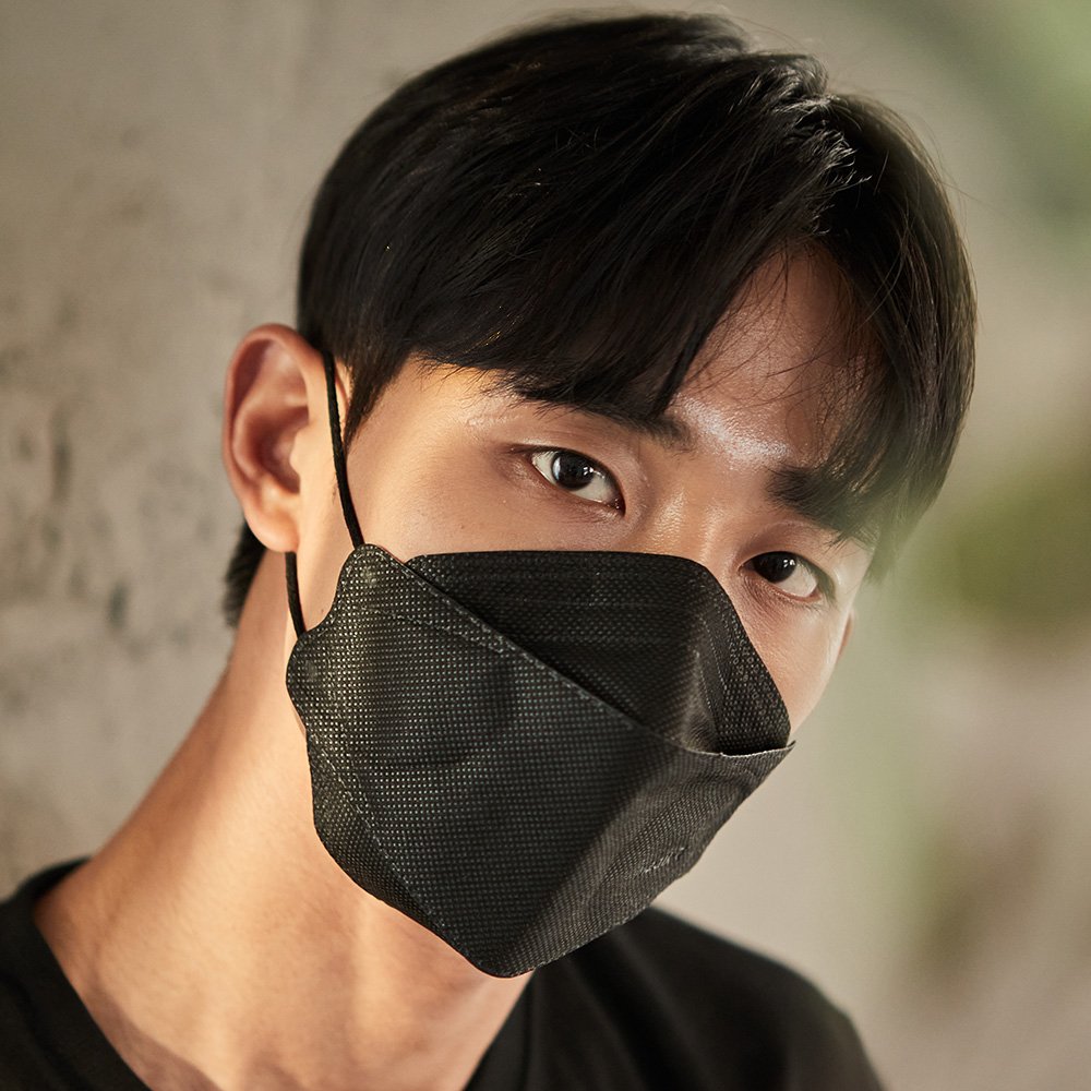 메디케이알 입체형 케어핏 KF94 대형 100매 황사마스크 상세 이미지 1