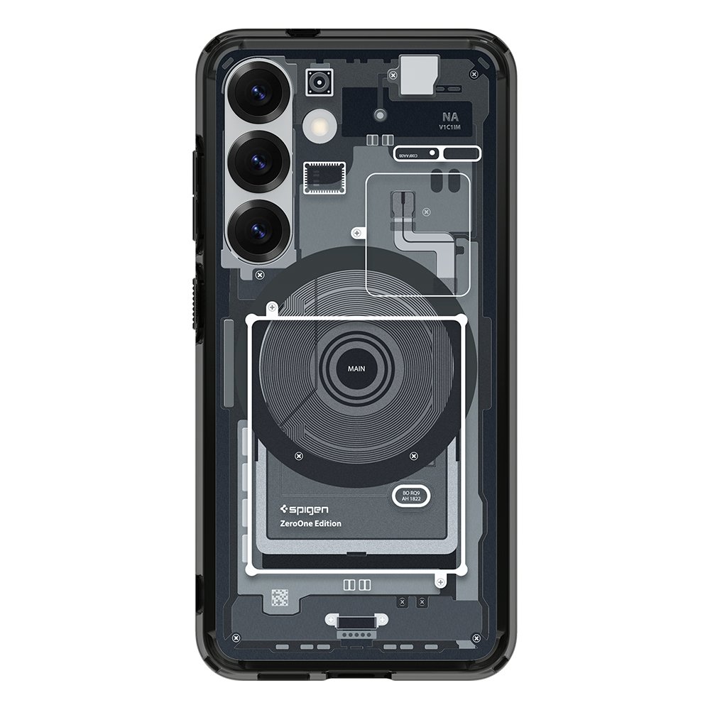 Qi2 인증 슈피겐 갤럭시 맥세이프 케이스 울트라하이브리드맥핏 제로원 블랙, 갤럭시S25 플러스 상세 이미지 1