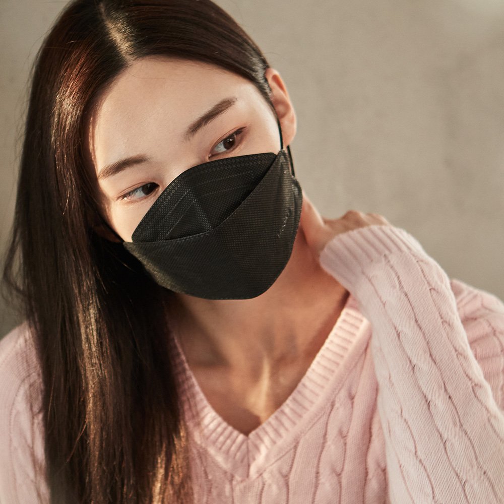메디케이알 입체형 케어핏 KF94 대형 100매 황사마스크 상세 이미지 2