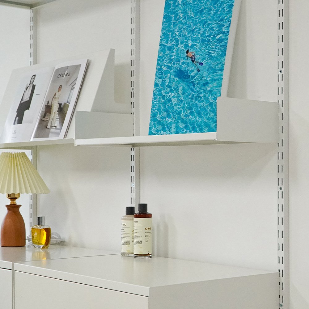 도에르 0012 모듈 시스템 거실 벽 선반 서랍 상세 이미지 1