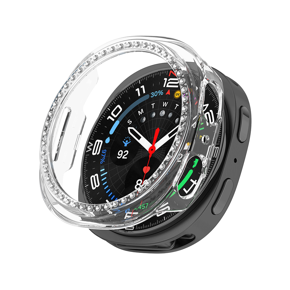 갤럭시워치8 다이아 큐빅 보호 케이스 여성용 하드 유광 커버 40mm 44mm 호환 상세 이미지 2