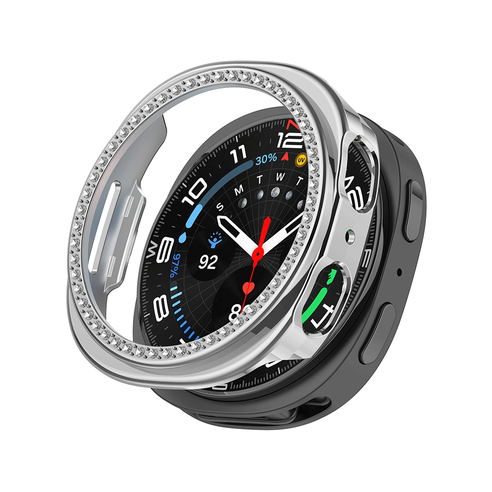 갤럭시워치8 다이아 큐빅 보호 케이스 여성용 하드 유광 커버 40mm 44mm 호환 상세 이미지 1