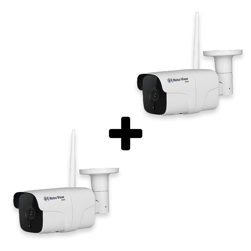 글로벌아이넷 로보뷰G 홈 IP 카메라 CCTV 3.6mm 200만화소 2개 상세 이미지 1