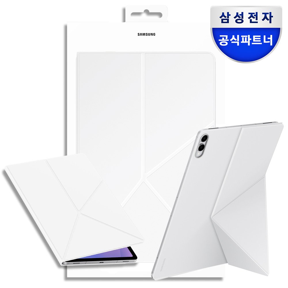 삼성 정품 스마트 북커버 케이스 화이트, 갤럭시 탭 S11 울트라 상세 이미지 1