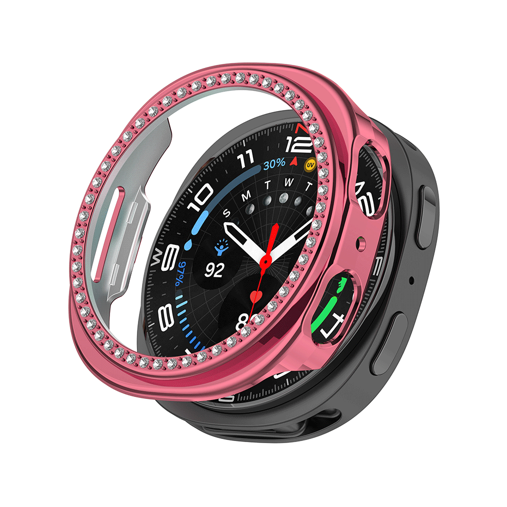 갤럭시워치8 다이아 큐빅 보호 케이스 여성용 하드 유광 커버 40mm 44mm 호환 상세 이미지 1